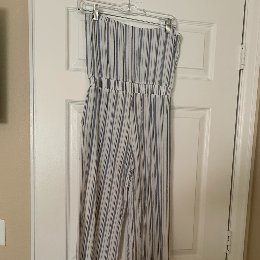 Long pant romper